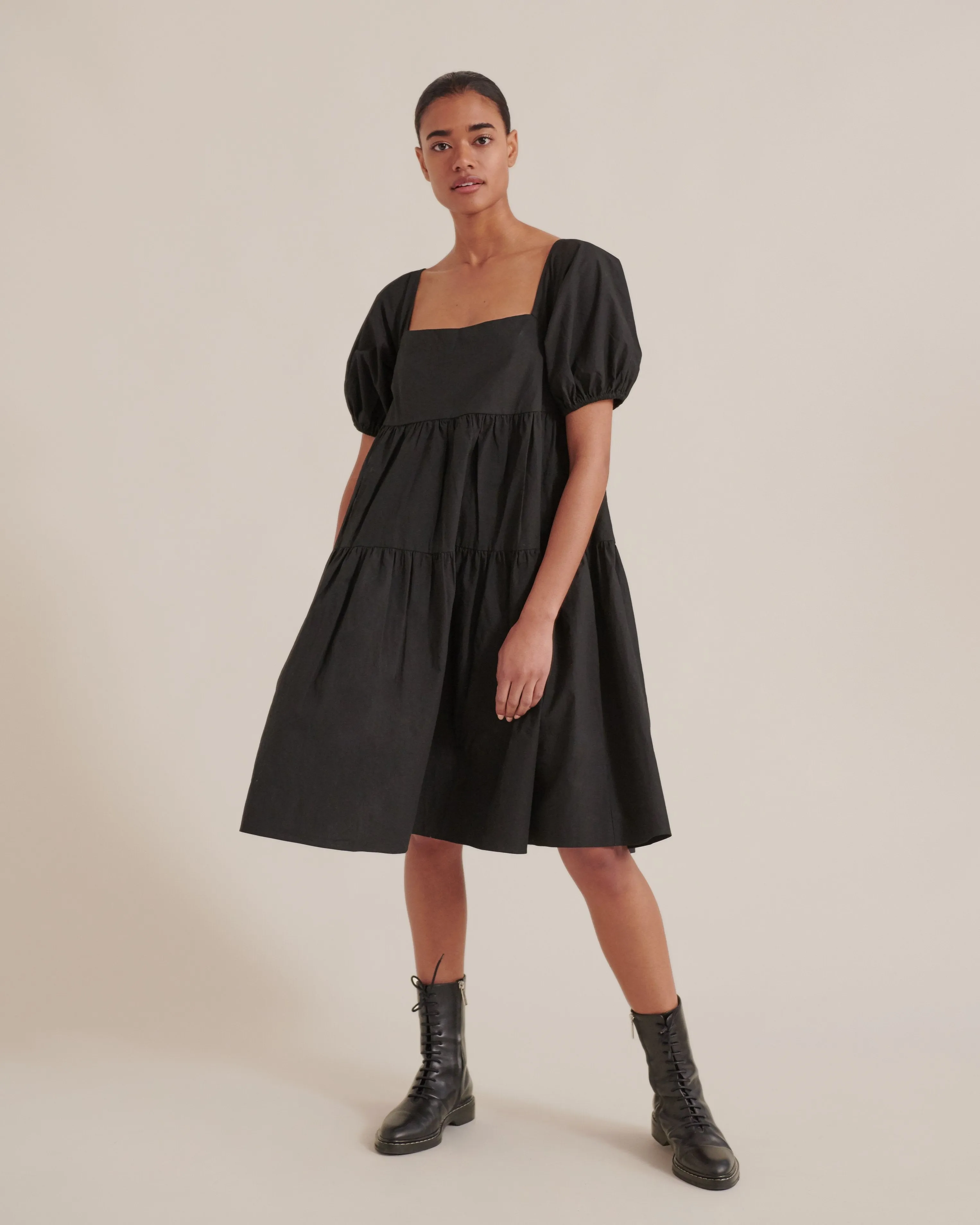 Andra Tiered Mini Dress