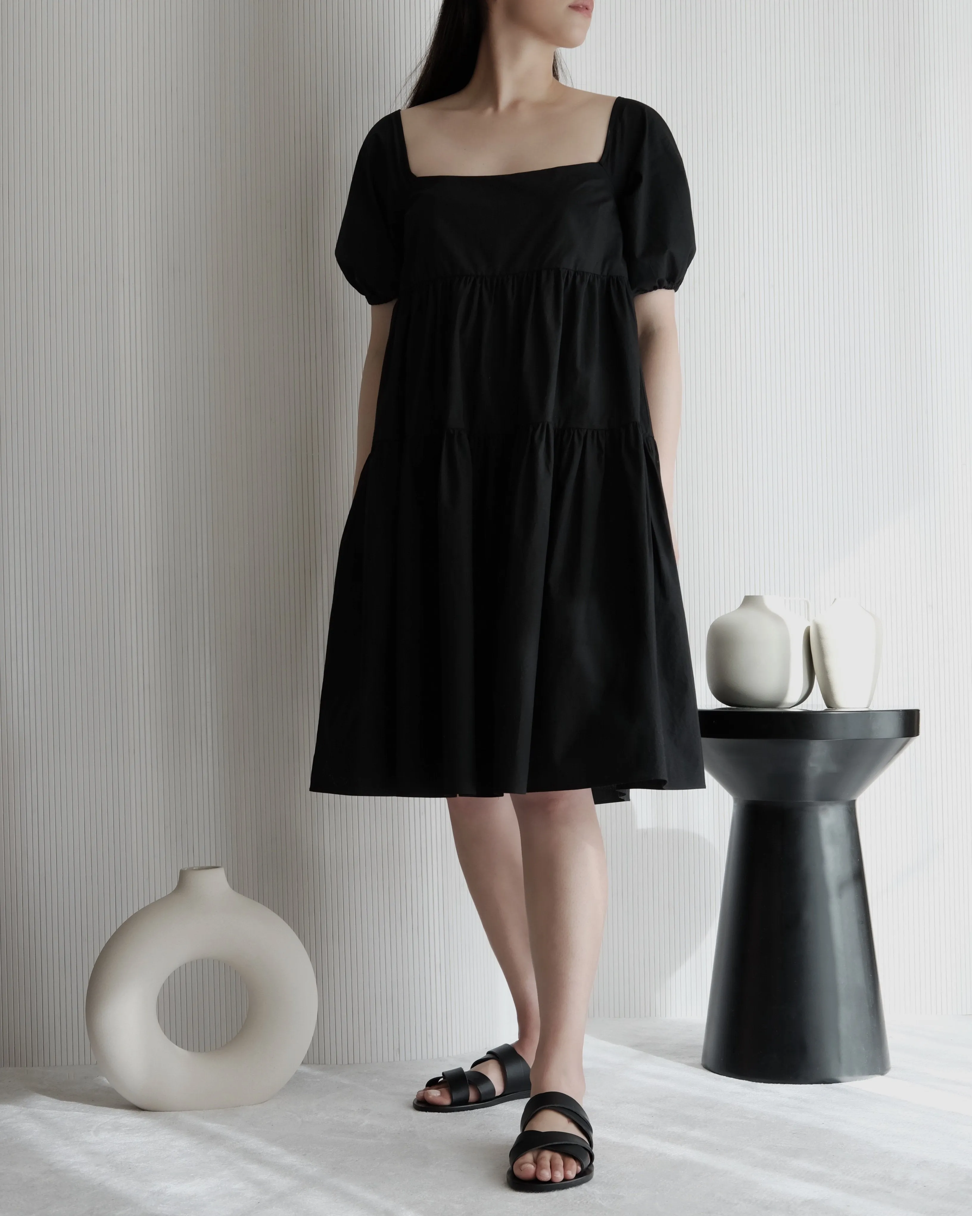 Andra Tiered Mini Dress