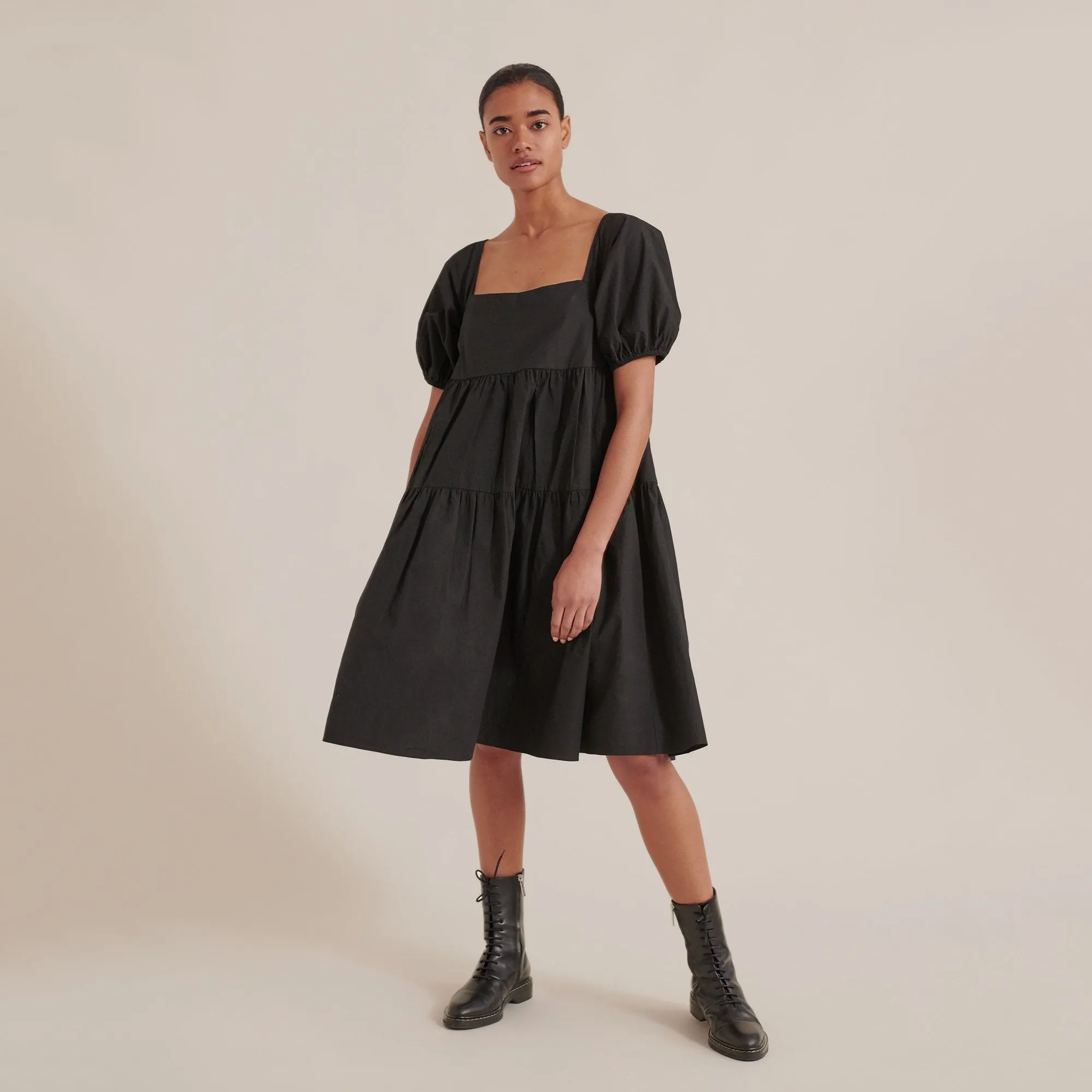 Andra Tiered Mini Dress