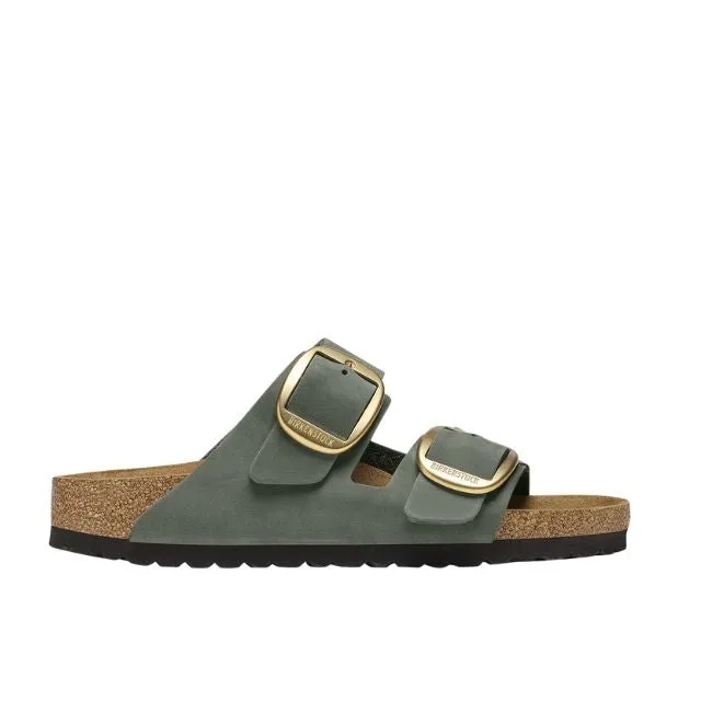 Arizona Big Buckle Nubuck Leather Narrow - Thyme