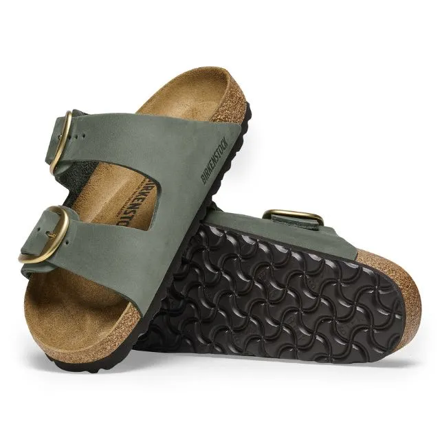 Arizona Big Buckle Nubuck Leather Narrow - Thyme