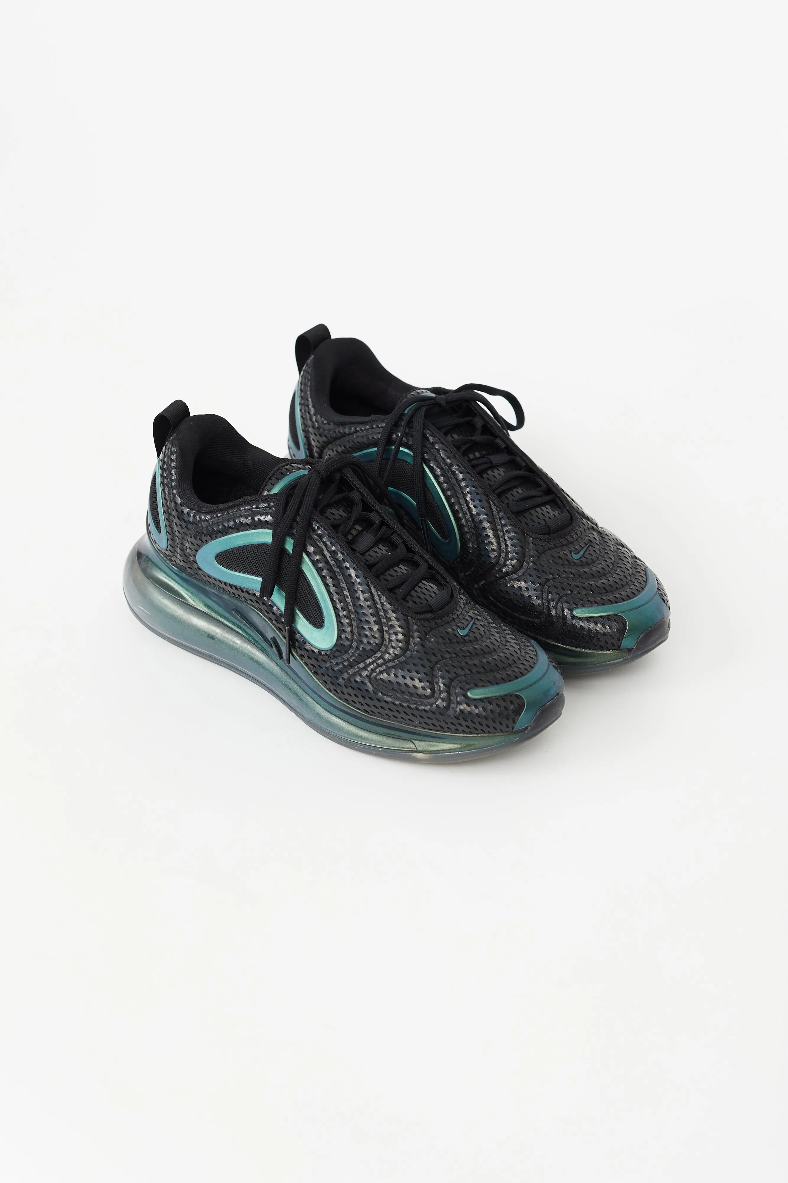 Black & Green Air Max 720 Sneaker