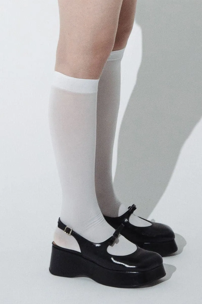 BLACK AVIGNON CHUNKY PLATFORMS
