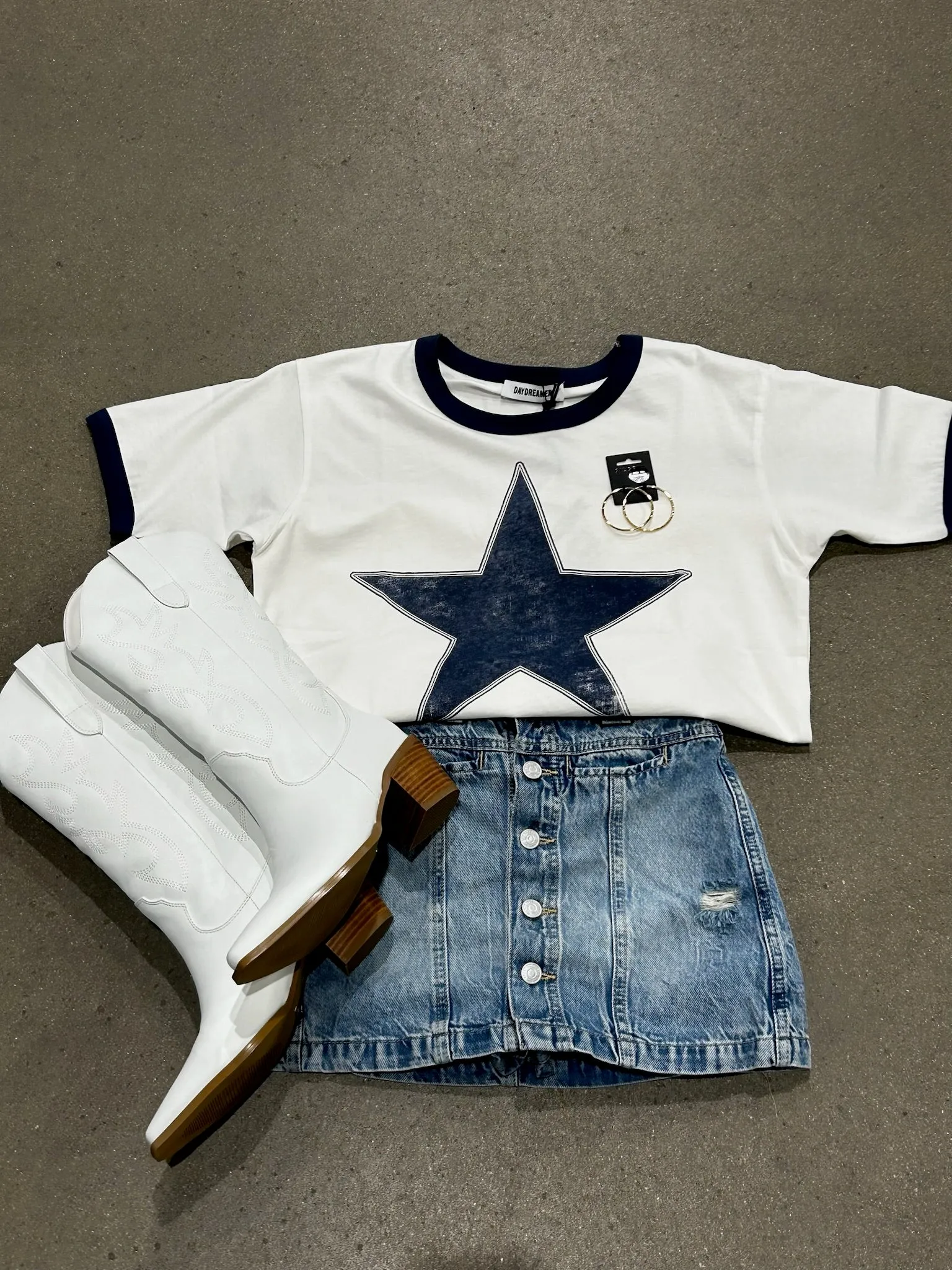 Danaro Cowboy Boot | White