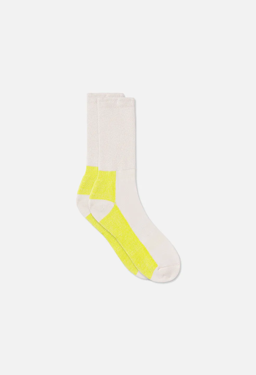 Foundation 3 Pack Mountain Socks / Yellow x Blue