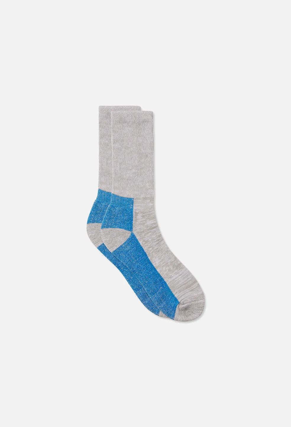 Foundation 3 Pack Mountain Socks / Yellow x Blue