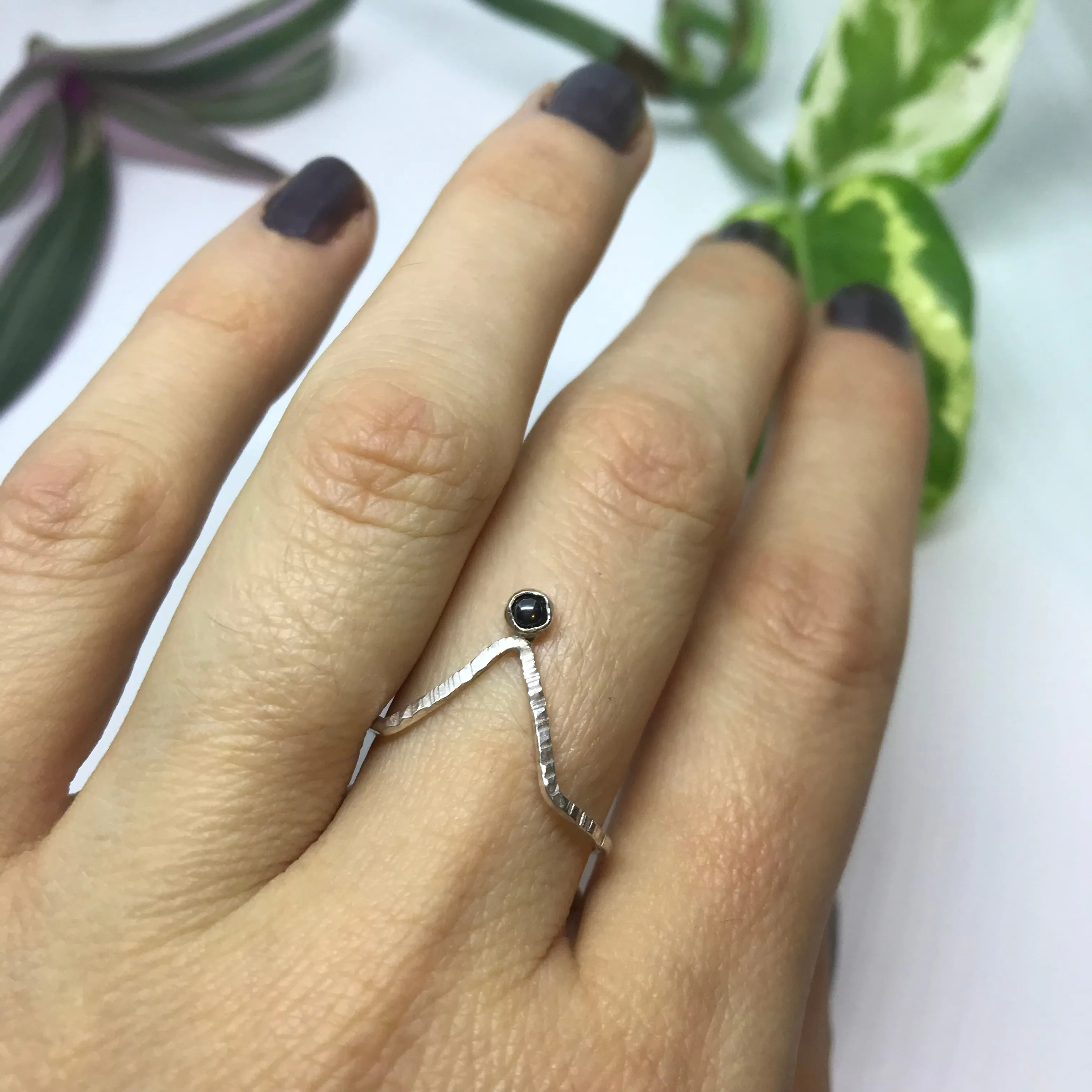 Gemstone Rise ring