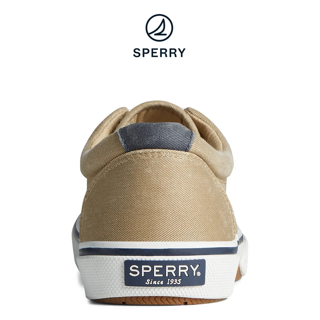 Men's Halyard Saltwashed Sneaker - Khaki (STS23583)