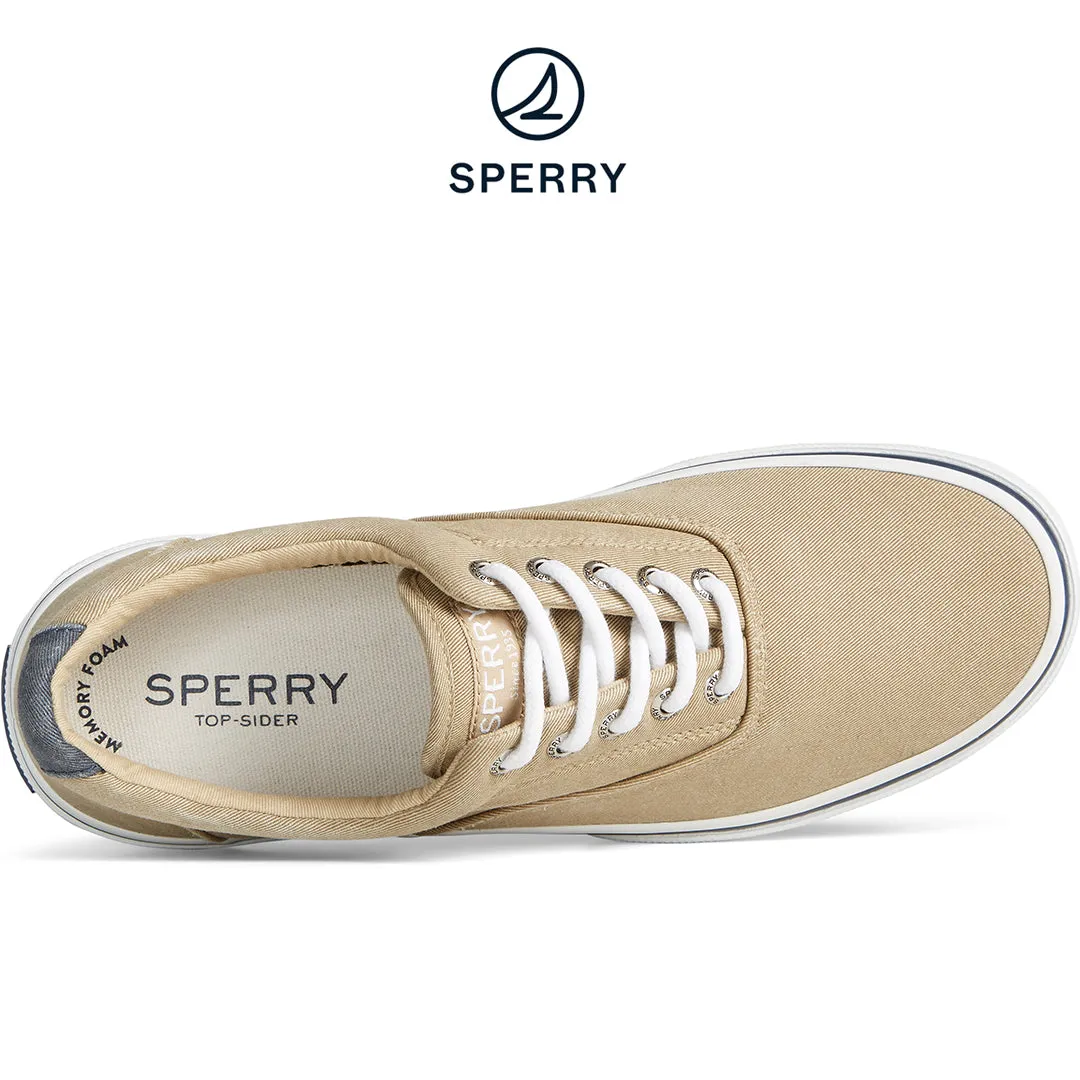 Men's Halyard Saltwashed Sneaker - Khaki (STS23583)