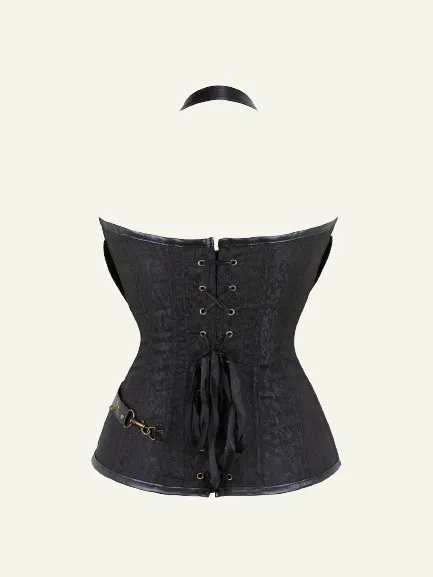 Metallic Steampunk Corset