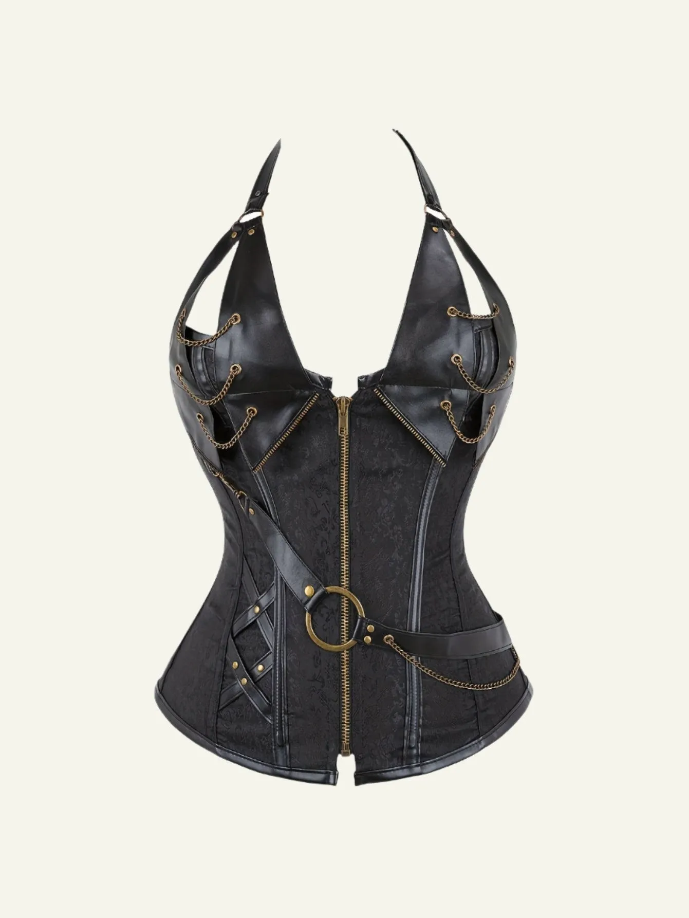 Metallic Steampunk Corset
