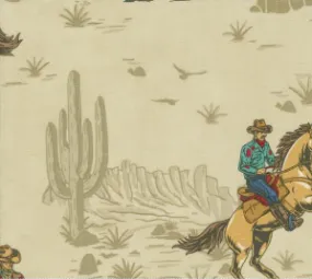 Saddle Ranch Scenic Cowboys Trail Dust Yardage