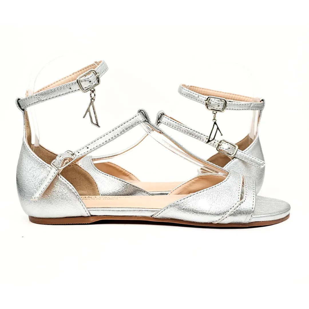 Silver Dance Sandals