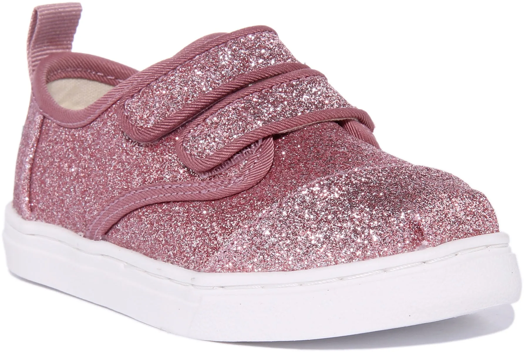 Toms Cordones In Pink For Infants