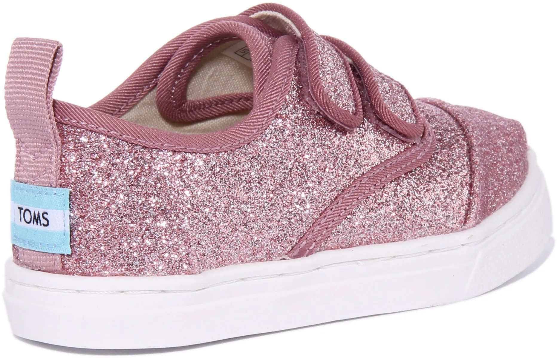 Toms Cordones In Pink For Infants